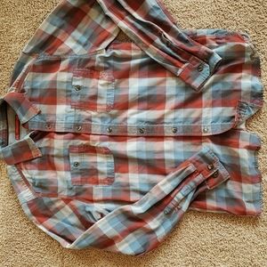 Northface button down shirt. Men size M